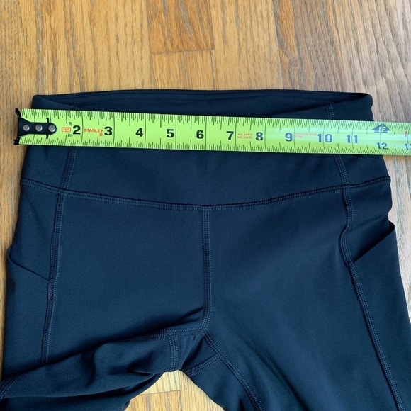 Lululemon pace rival crop 22" black full on luxtreme - Picture 8 of 13